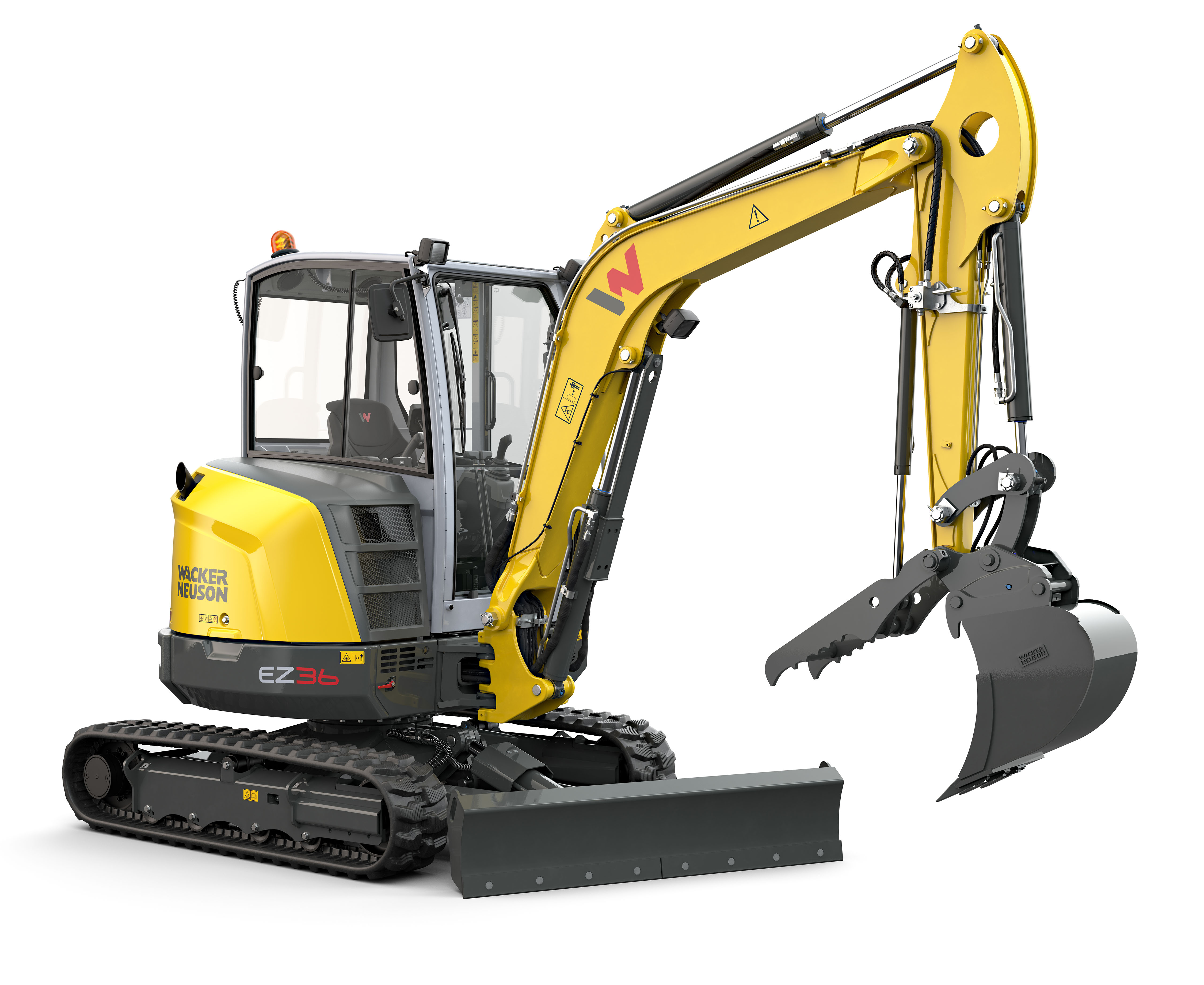 Wacker Neuson EZ36, EZ26 Excavators | Construction Equipment