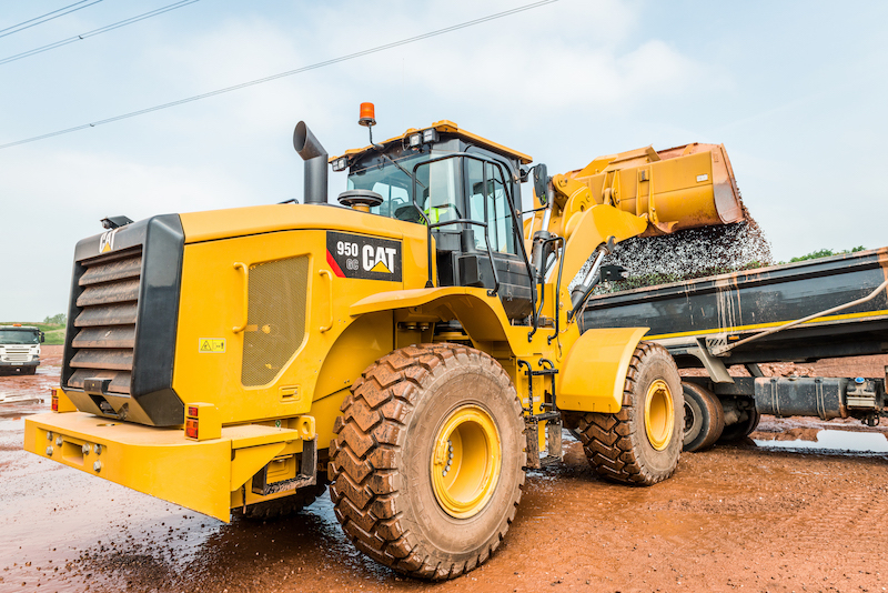 cat power wheels loader